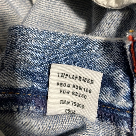 VGUC Big Star distressed embroidered floral “Flary” flare jeans 5 pockets sz 31R - Picture 5 of 12